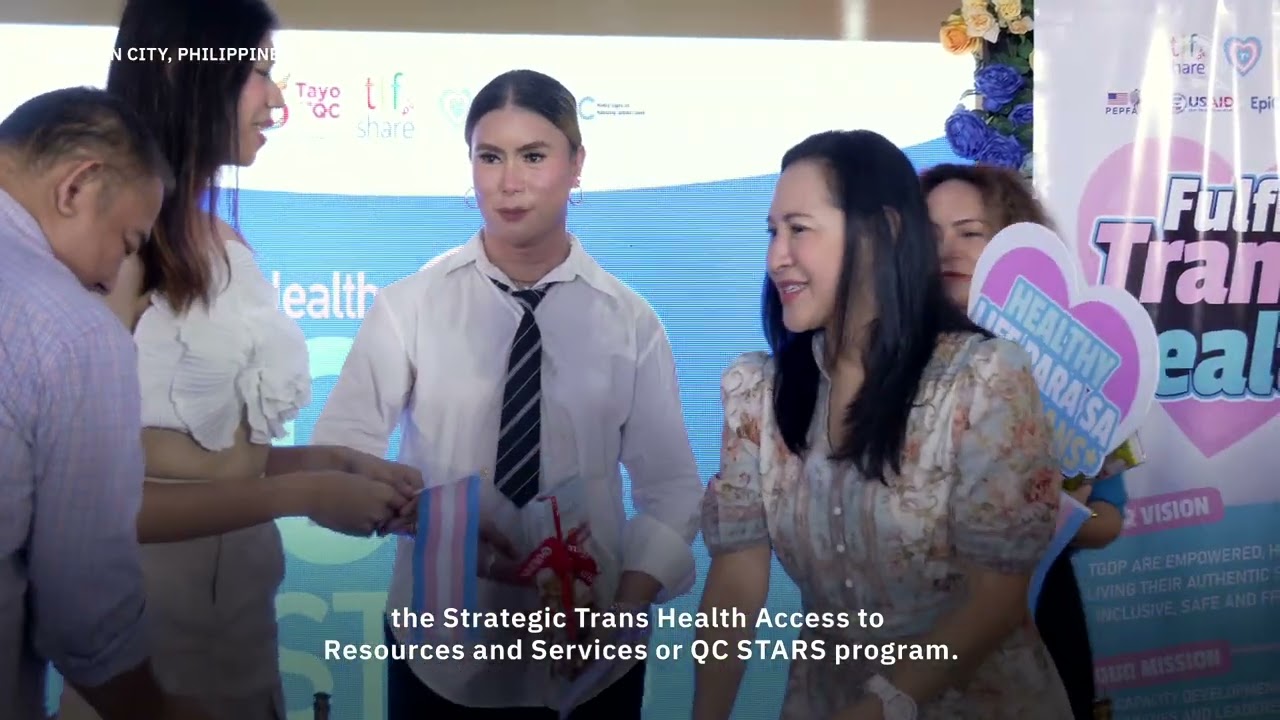 WATCH: Quezon City launches transgender health program