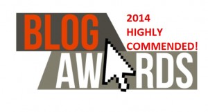 #UK Blog Awards 2014 Highly Commended