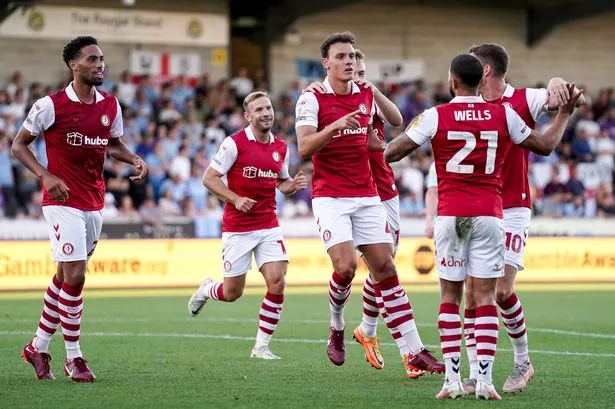 Kal Naismith celebrates after scoring the opener