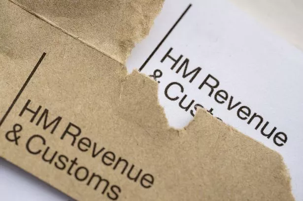An HMRC tax letter