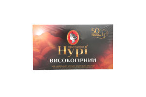 Чай чорний байховий дрібний Високогірний Принцеса Нурі к/у 50х2г