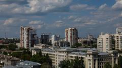Вид Харькова 20 мая 2024 года