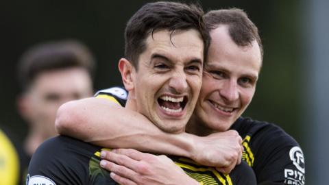 Dumbarton celebrate