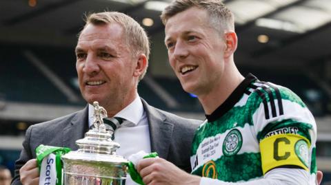 Brendan Rodgers & Callum McGregor