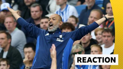 Nottingham Forest manager Nuno Espirito Santo