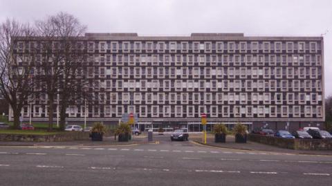 Flintshire county council offices in Mold