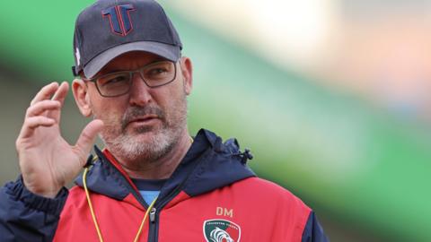 Leicester Tigers head coach Dan McKellar