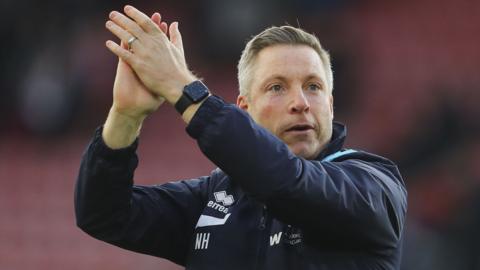 Neil Harris was in charge of his first game of his second spell as Millwall manager