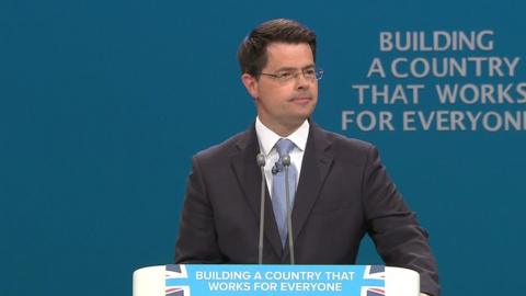 James Brokenshire at the Conservative Party Conference 2017