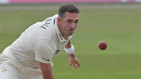 Surrey pace bowler Dan Worrall