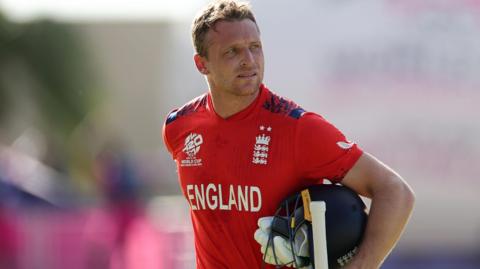 Jos Buttler walks off