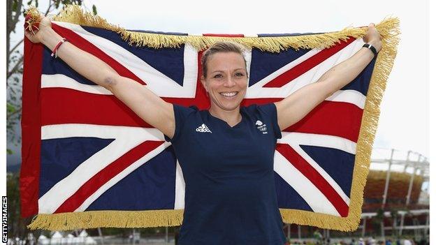 Kate Richardson-Walsh was selected to be Team GB's flag bearer for the closing ceremony