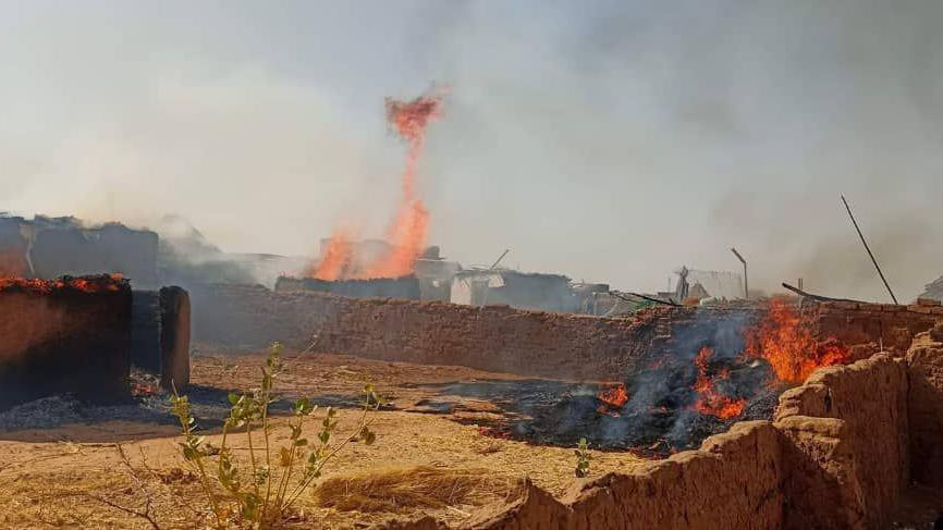 Abu Shouk camp in El Fasher