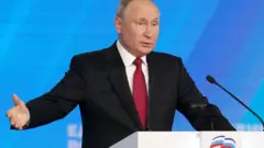 Путин на съезде