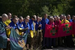 Украинские военнопленные вернулись домой