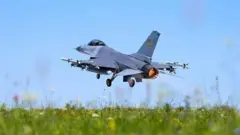 Один из украинских F-16