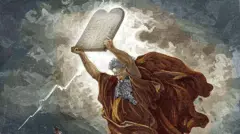 Моисей с 10 заповедями