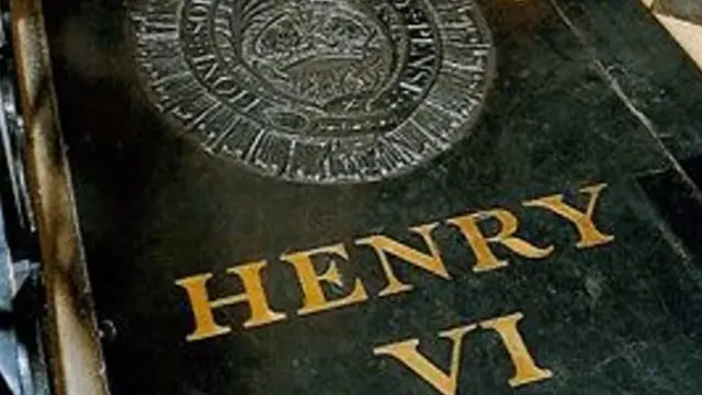 Надгробная плита Генриха IV в часовне Св. Георгия в Виндзорском замке