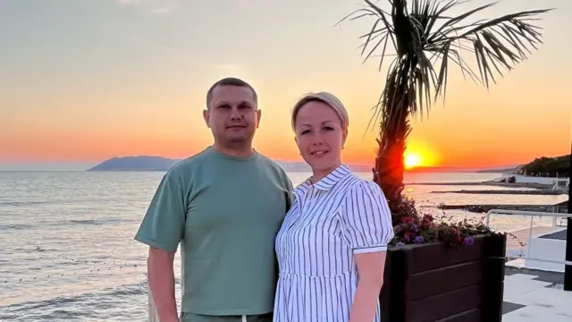 Ольга Сельдева с мужем Сергеем