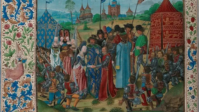 Средневековая миниатюра, Ричард II и Извбелла