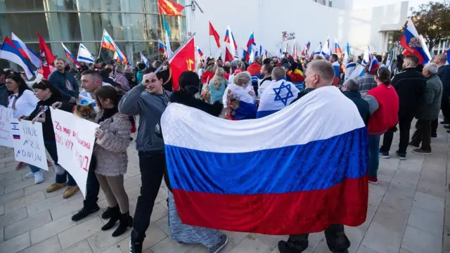 Пророссийский митинг в Израиле