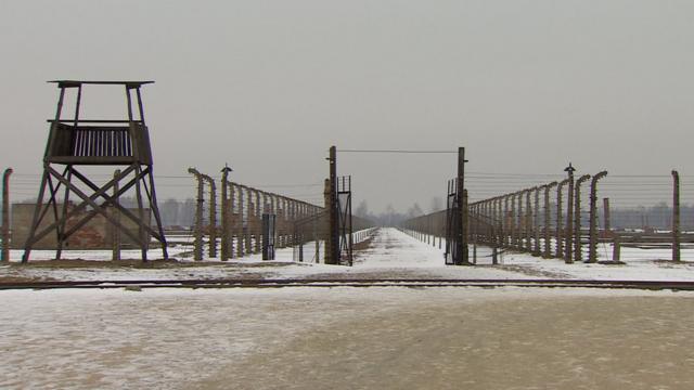 The Auschwitz-Birkenau concentration camp