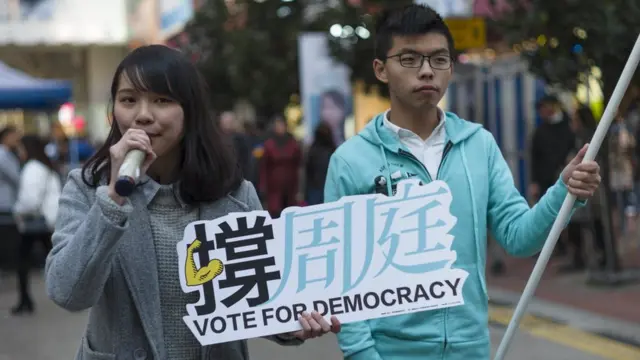 Agnes Chow & Joshua Wong, 2018