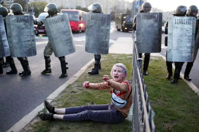 Протесты в Беларуси