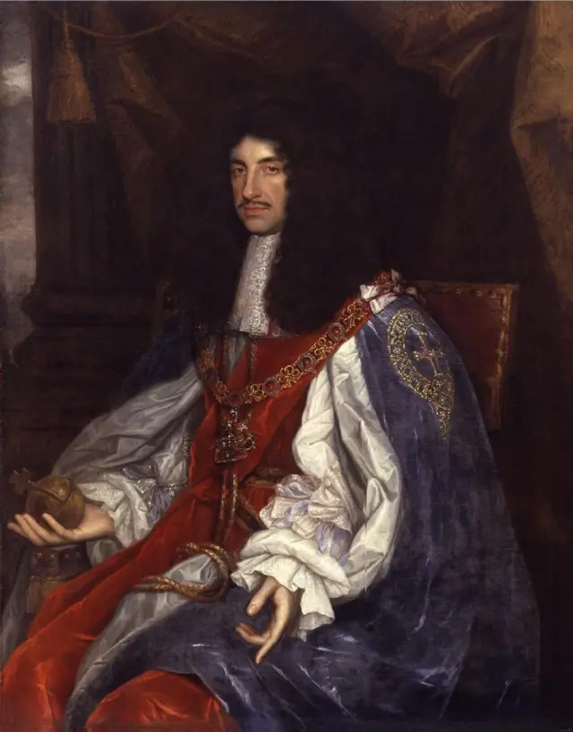 John Michael Wright, портрет Карла II