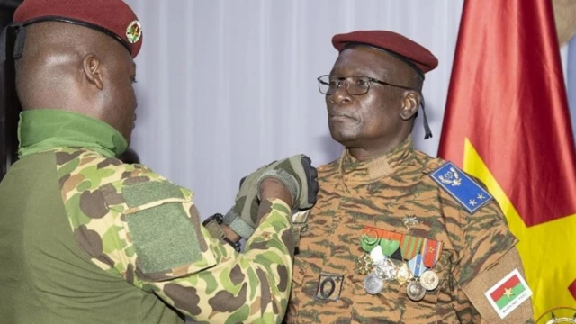 Le général Célestin Simporé élevé au grade de Général de Brigade par le président Ibrahim Traoré.