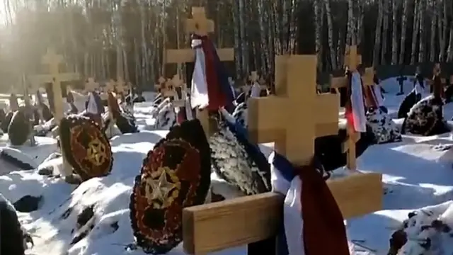 Массовое захоронение на Гусинобродском кладбище Новосибирска