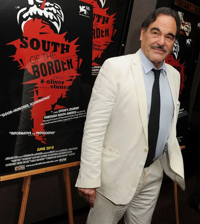 Оливер Стоун на премьере фильма "К югу от границы", Нью-Йорк, 21 июня 2010 г.