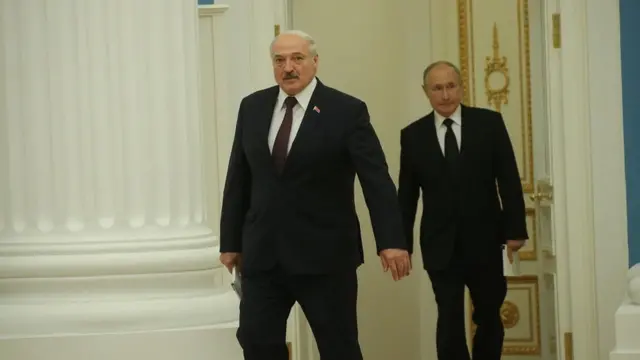 Лукашенко и Путин