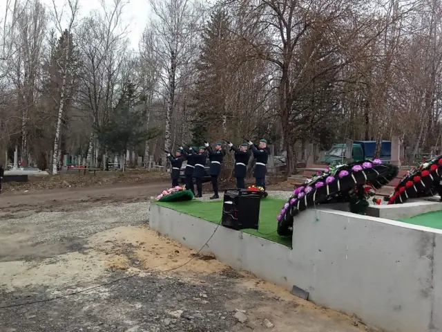 Похороны подполковника Дмитрия Лисицкого