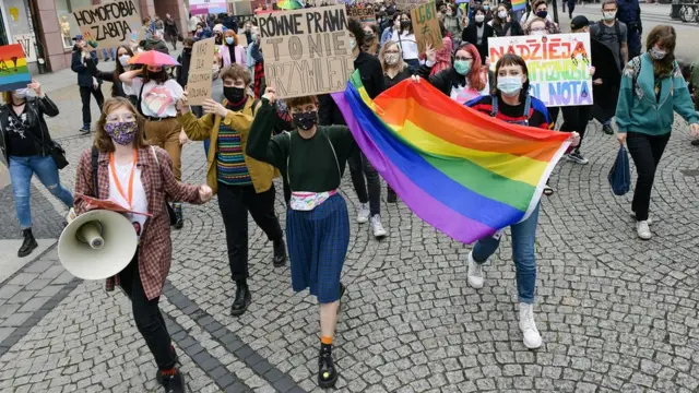 Демонстрация за права ЛГБТ-сообщества во Вроцлаве