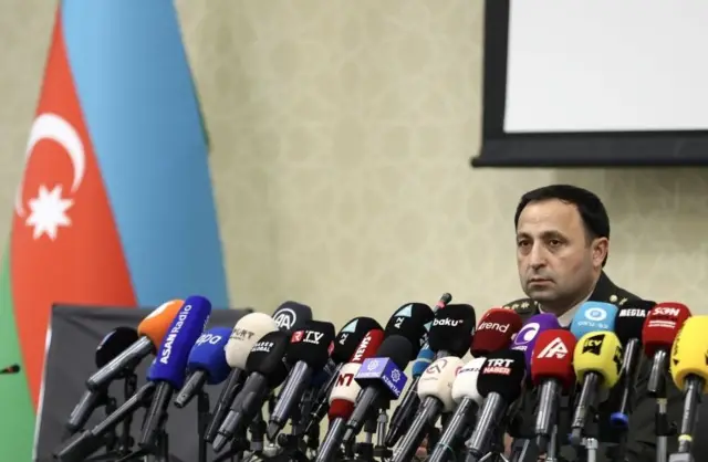 Глава пресс-службы Минобороны Азербайджана Анар Эйвазов