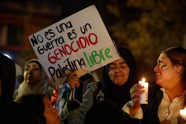 معترضان در سرتاسر آمریکای لاتین اقدامات اسرائیل در غزه را محکوم کرده‌اند