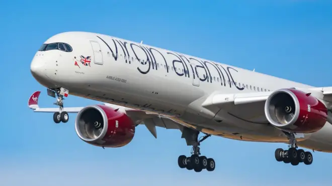 Самолет Virgin Atlantic