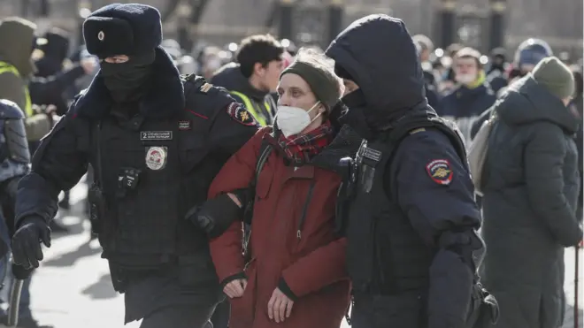 протесты в москве