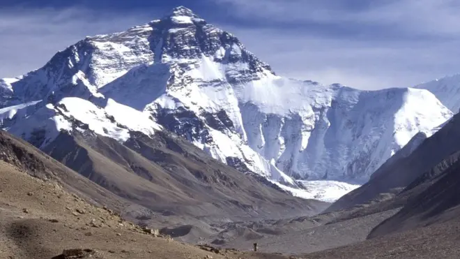 Everest view from Tibetan side