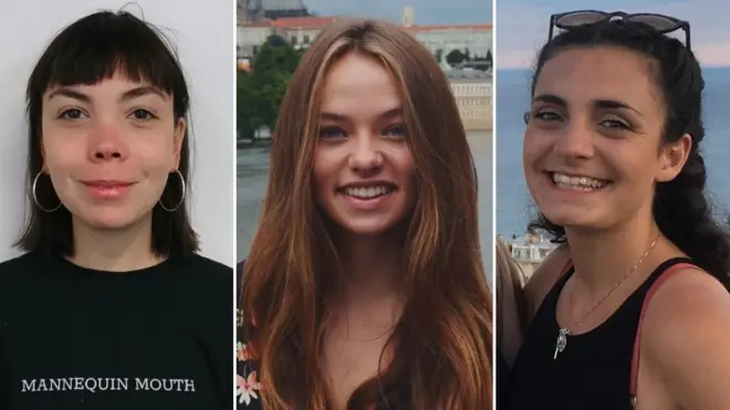 India Howland, Lila Boschet and Roisin McCay-Hine