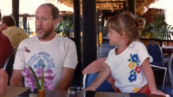 David Coles with his daughter Robyn