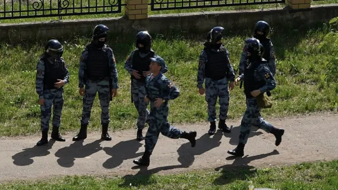 Стрельба в школе в Казани. Видео