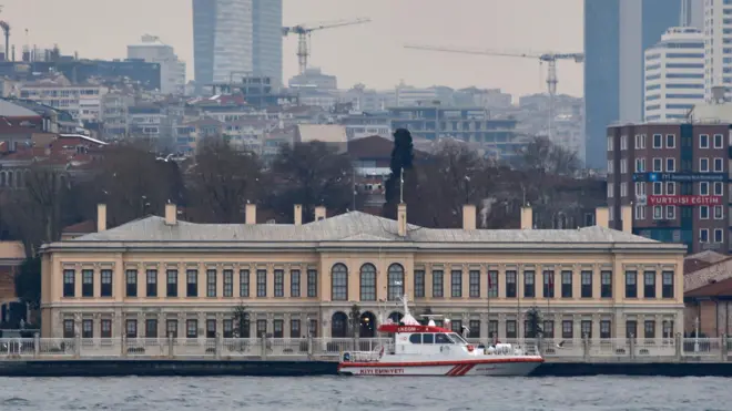 Дворец Дольмабахче в Стамбуле 29 марта 2022 года