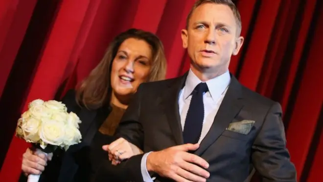 Barbara Broccoli and Daniel Craig