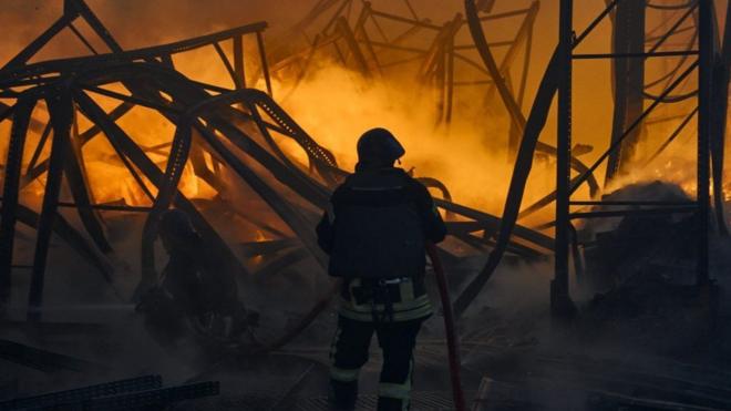 Пожежник в Києві