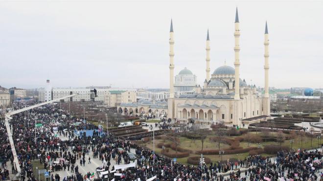 мечеть "сердце чечни"