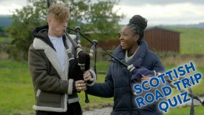 Blue Peter - Blue Peter's Scottish road trip trivia