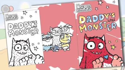 Love Monster - Love Monster Father's Day Card