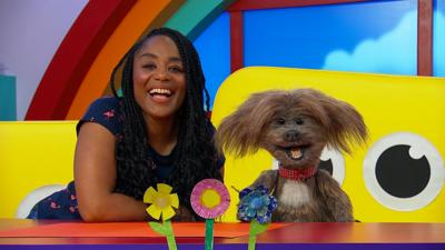 CBeebies House - Make pretty cardboard flowers